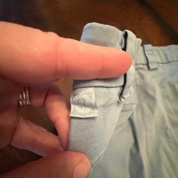 Lululemon men’s‎ classic fit commission shorts 9’’ light blue 32 waist pockets - Picture 3 of 7